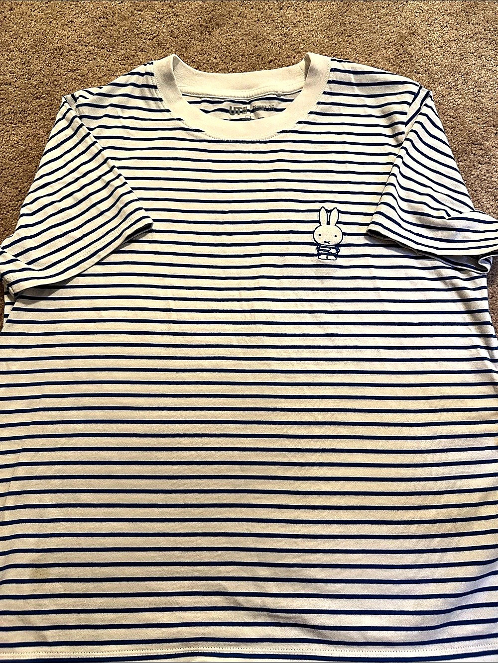 UT Miffy striped tee Striped Short Sleeve Tee Size Medium